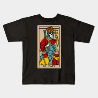 Le Pape Emeritus Tarot Card Kids T-Shirt